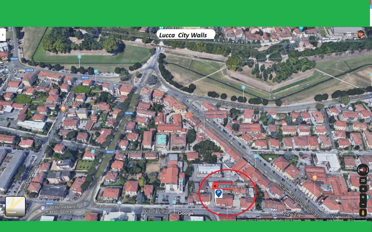 B&B Ai Cipressi ลุคคา ภายนอก รูปภาพ
